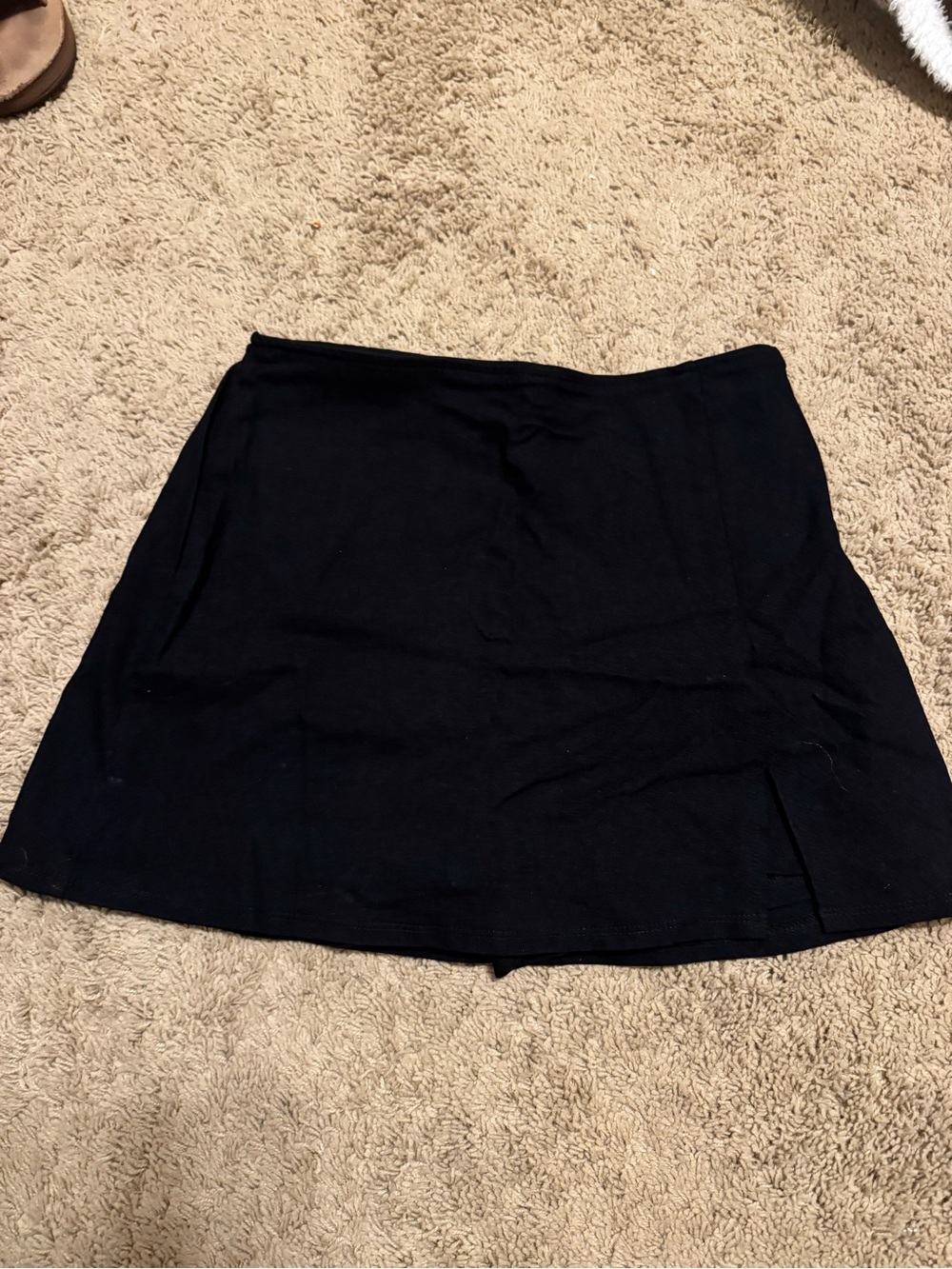 Black Women's Skort